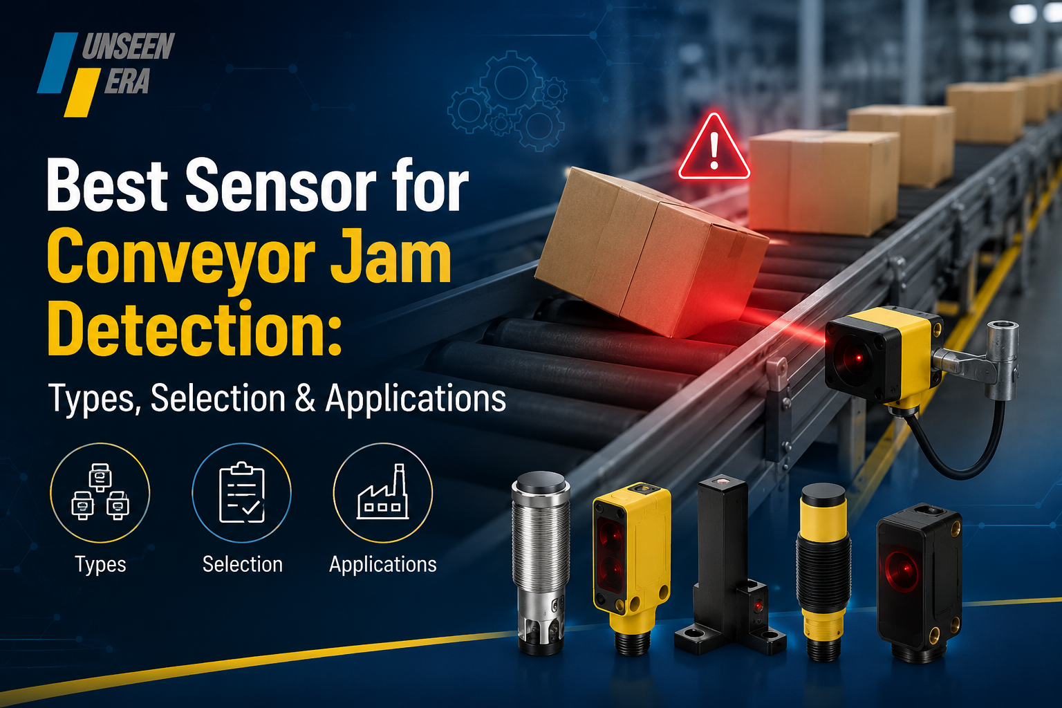 Best Sensor for Conveyor Jam Detection: Types, Selection & Applications