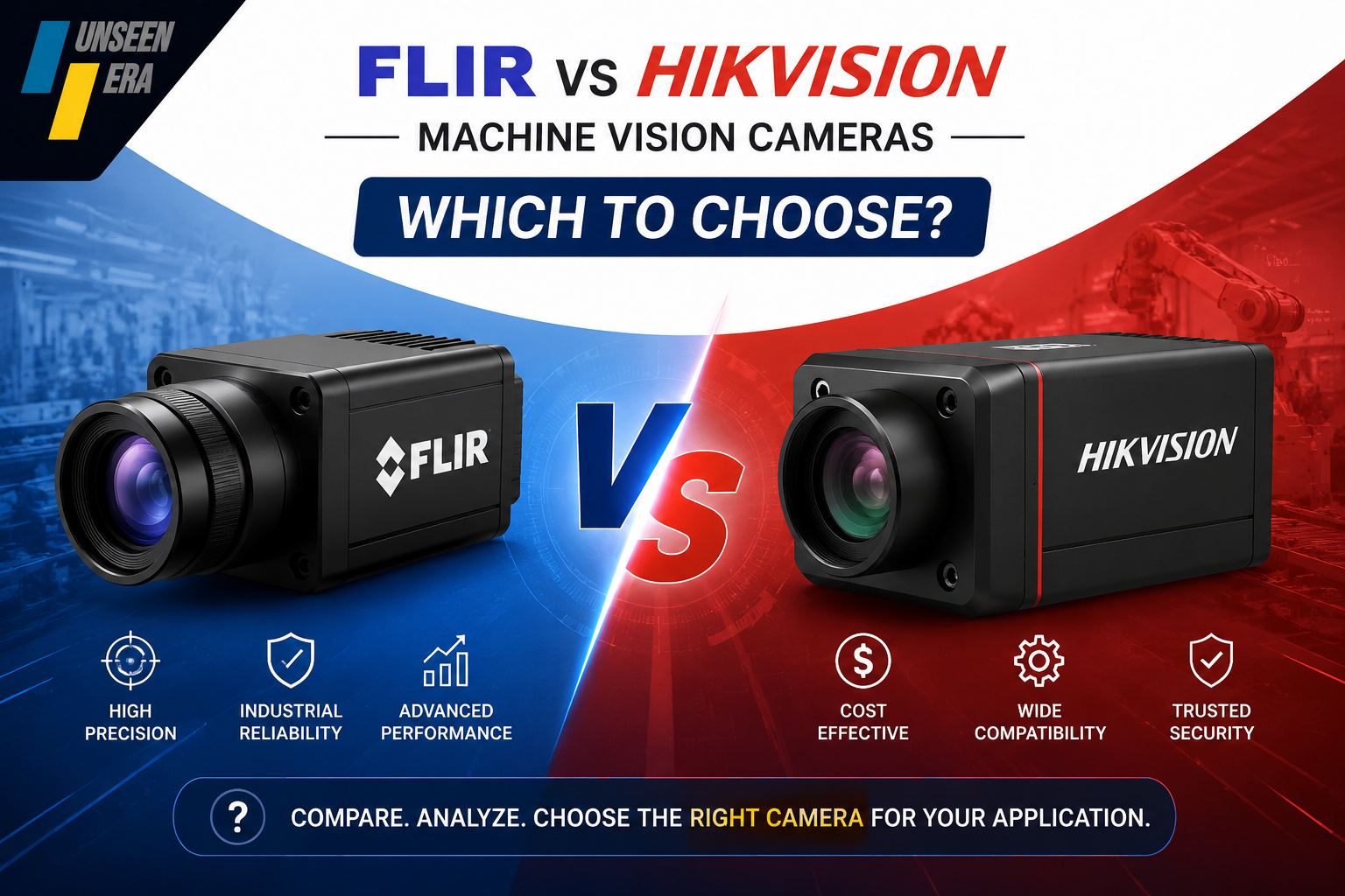 FLIR vs Hikvision Machine Vision Cameras: Which One Should You Choose?